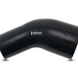 Load image into Gallery viewer, Vibrant 45 Degree Silicone Transition Elbow Hose ID 2.25in x 2.00in - Back View