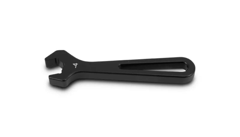 Vibrant -4AN Aluminum Wrench - Anodized Black (Individual Retail Packaged) - Main Product View