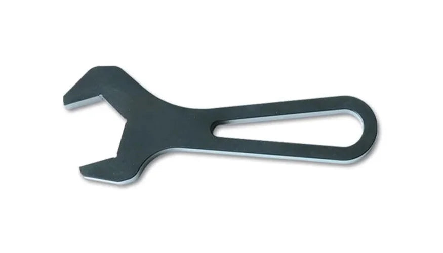 Vibrant -4AN Aluminum Wrench - Anodized Black (Individual Retail Packaged) - Side View