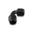Load image into Gallery viewer, Vibrant -4AN Female 90 Degree Union Adapter (AN to AN) - Anodized Black Only - Main Product View