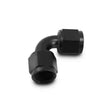 Load image into Gallery viewer, Vibrant -4AN Female 90 Degree Union Adapter (AN to AN) - Anodized Black Only - Main Product View
