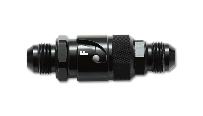 Vibrant -4AN Quick Release Fitting with Viton Seal - Aluminum - Main Product View