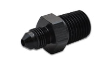 Load image into Gallery viewer, Vibrant -4AN to 1/4in NPT Straight Adapter Fitting - Aluminum - Main Product View