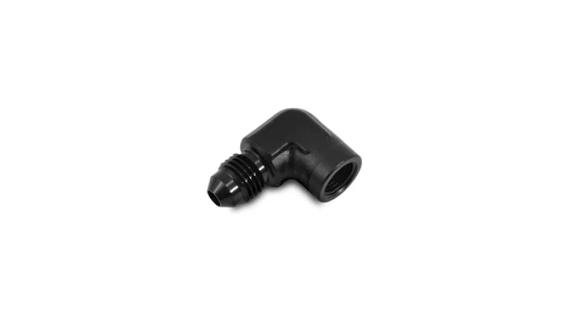 Vibrant -4AN to 1/8in NPT 90 Degree Adapter Fitting - Main Product View