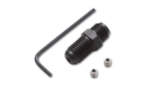 Load image into Gallery viewer, Vibrant -4AN to 1/8in NPT Oil Restrictor Fitting Kit - Side View