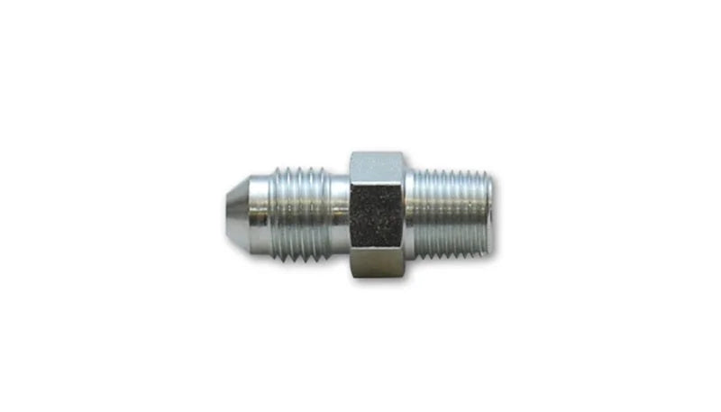 Vibrant -4AN to 1/8in NPT Straight Adapter Fitting - Steel - Main Product View