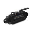 Load image into Gallery viewer, Vibrant -4AN to -4AN Male Shut Off Valve - Black - Main Product View