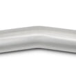 Load image into Gallery viewer, Vibrant 4in OD T304 SS 15 Deg Mandrel Bend 5in Leg Length (6in Centerline Radius) - Main Product View