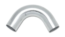 Load image into Gallery viewer, Vibrant 4in O.D. Universal Aluminum Tubing (120 degree Bend) - Polished - Main Product View