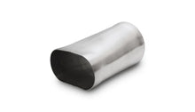 Load image into Gallery viewer, Vibrant 4in oval (Nominal) x 4in Round Transiton adapter T304 SS 6in long - Main Product View