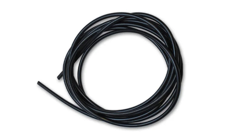 Vibrant 5/32 (4mm) I.D. x 50 ft. of Silicon Vacuum Hose - Black - Side View