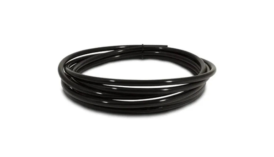 Vibrant 5/32in (4mm) OD Polyethylene Tubing 10 foot length (Black) - Side View