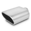 Load image into Gallery viewer, Vibrant 5.5in x 3in Oval SS Exhaust Tip (Single Wall Angle Cut Rolled Edge) - Main Product View