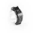 Load image into Gallery viewer, Vibrant 5in O.D. Aluminized HD 2.0 Clamp Assembly - Anodized Black - Side View