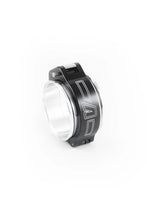 Load image into Gallery viewer, Vibrant 5in O.D. Aluminized HD 2.0 Clamp Assembly - Anodized Black - Side View