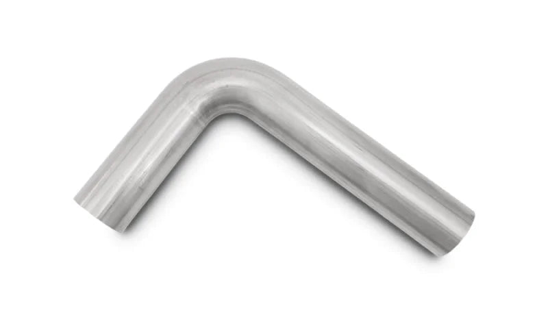 Vibrant 5in O.D. T304 SS 90 deg Mandrel Bend 6in x 6in leg lengths (7.5in Centerline Radius) - Main Product View
