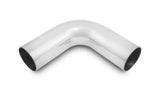 Vibrant 5in OD T6061 Aluminum Mandrel Bend 90 Degree - Polished