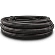 Load image into Gallery viewer, Vibrant -6 AN Black Nylon Braided Flex Hose w/ PTFE liner (5FT long) - Main Product View