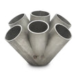 Load image into Gallery viewer, Vibrant 6 into 1 SS Turbo Manifold Collector T4 - Side View