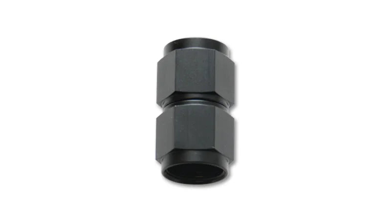Vibrant -6AN Female Union Adapter (AN to AN) - Side View