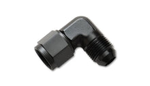 Load image into Gallery viewer, Vibrant -6AN Female to -6AN Male 90 Degree Swivel Adapter Fitting - Side View