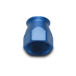Load image into Gallery viewer, Vibrant -6AN Hose End Socket for PTFE Hose Ends - Blue - Main Product View