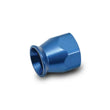 Load image into Gallery viewer, Vibrant -6AN Hose End Socket for PTFE Hose Ends - Blue - Side View