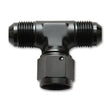 Load image into Gallery viewer, Vibrant -6AN Tee Fitting with Female -6AN Swivel On Side - Main Product View