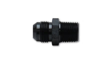 Load image into Gallery viewer, Vibrant -6AN to 1/2in NPT Straight Adapter Fitting - Aluminum - Side View