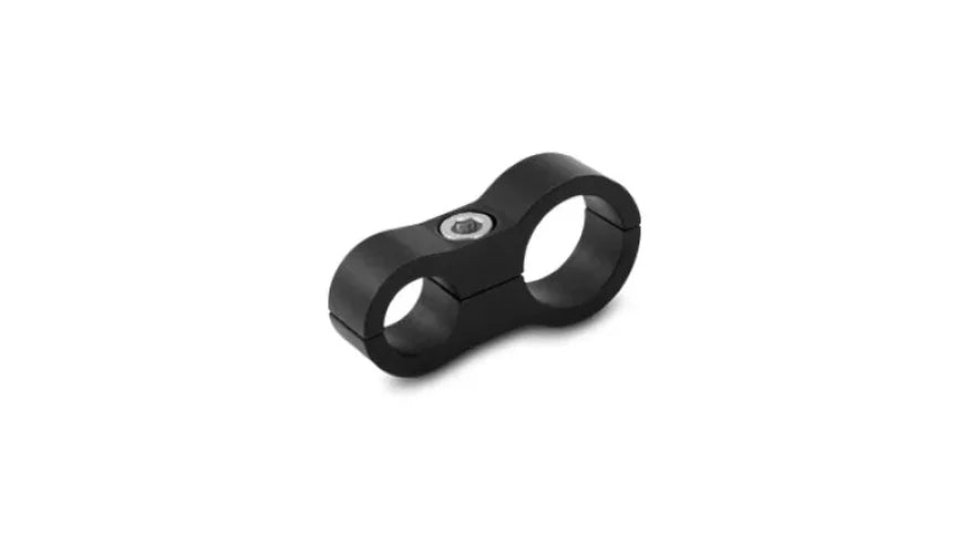 Vibrant -6AN to -8AN Aluminum Stepped Hose Separator - Side View