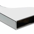 Load image into Gallery viewer, Vibrant 7.75in x 1.875in Rectangular SS Exhaust Tip (Camaro Style) - with 2.5in Inlet - Side View