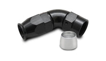 Load image into Gallery viewer, Vibrant -8AN 60 Degree Hose End Fitting for PTFE Lined Hose - Side View