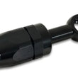 Load image into Gallery viewer, Vibrant -8AN Banjo Hose End Fitting for use with M14 or 9/16in Banjo Bolt - Aluminum Black - Detail View