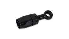 Load image into Gallery viewer, Vibrant -8AN Banjo Hose End Fitting use with M18 Banjo Bolt - Aluminum Black - Side View