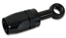Load image into Gallery viewer, Vibrant -8AN Banjo Hose End Fitting use with M18 Banjo Bolt - Aluminum Black - Installation View