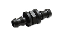 Load image into Gallery viewer, Vibrant -8AN Barbed Union Fitting - Side View