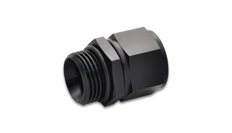 Vibrant -8AN Female to -10AN Male Straight Cut Adapter with O-Ring - Main Product View