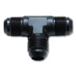 Load image into Gallery viewer, Vibrant -8AN Flare Tee Adapter Fitting - Aluminum - Side View