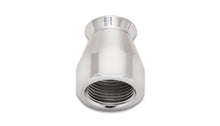 Load image into Gallery viewer, Vibrant -8AN Hose End Socket PTFE Hose Ends - Chrome - Side View