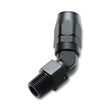 Load image into Gallery viewer, Vibrant -8AN Male NPT 45 Degree Hose End Fitting - 1/2 NPT - Main Product View