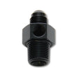 Load image into Gallery viewer, Vibrant -8AN Male to 1/4in NPT Male Union Adapter Fitting w/ 1/8in NPT Port - Main Product View