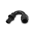 Load image into Gallery viewer, Vibrant -8AN Push-On 150 Deg Hose End Fitting - Aluminum - Side View