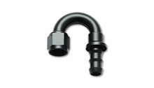 Load image into Gallery viewer, Vibrant -8AN Push-On 180 Deg Hose End Fitting - Aluminum - Main Product View