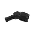 Load image into Gallery viewer, Vibrant -8AN to 1/2in Hose Barb 45 Degree Adapter - Anodized Black - Side View