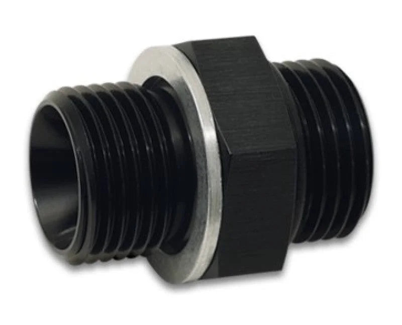 Vibrant -8AN to 18MM x 1.5 Straight Adapter with O-Ring - Back View