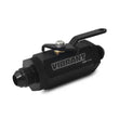 Load image into Gallery viewer, Vibrant -8AN to -8AN Male Shut Off Valve - Black - Main Product View
