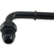 Load image into Gallery viewer, Vibrant 90 Degree Aluminum AN to Male Quick Connect Fitting -6AN - 0.3125in Hose Size - Main Product View