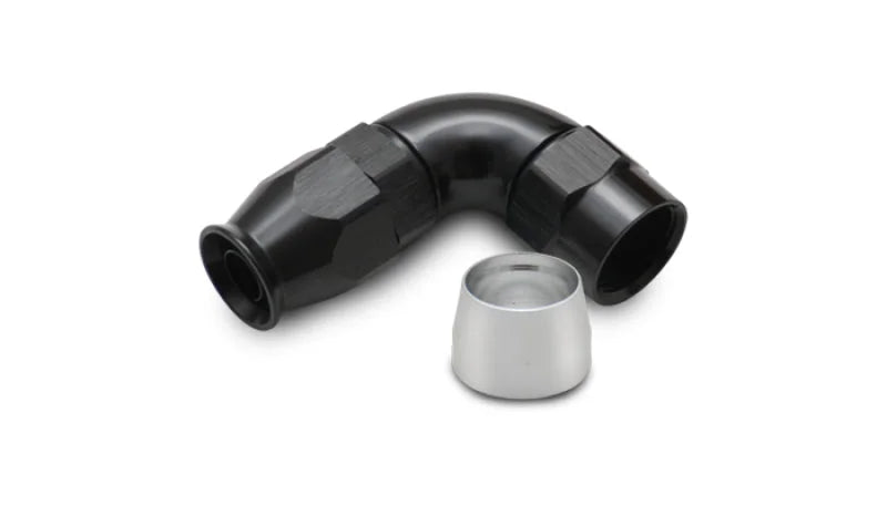 Vibrant 90 Degree High Flow Hose End Fitting for PTFE Lined Hose -16AN - Main Product View