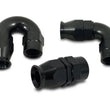 Load image into Gallery viewer, Vibrant 90 Degree High Flow Hose End Fitting for PTFE Lined Hose -16AN - Detail View