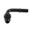 Load image into Gallery viewer, Vibrant 90 Degree Male AN Push-On EFI Adapter AN -6 Barb 0.375in - Back View